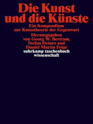 cover image of Die Kunst und die Künste